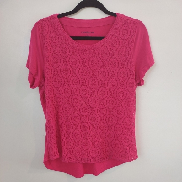 Croft and Barrow Tops Blouse T-shirts Size M - Picture 11 of 12
